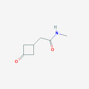 N-methyl-2-(3-oxocyclobutyl)acetamide