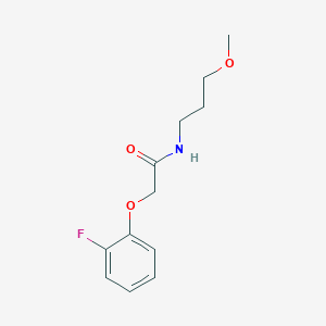 2-(2-fluorophenoxy)-N-(3-methoxypropyl)acetamide