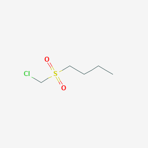 molecular formula C5H11ClO2S B14884255 1-[(Chloromethyl)sulfonyl]butane 