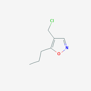 4-(Chloromethyl)-5-propylisoxazole