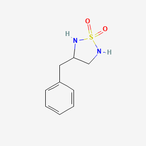 molecular formula C9H12N2O2S B14884394 3-Benzyl-1,2,5-thiadiazolidine 1,1-dioxide 