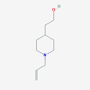 molecular formula C10H19NO B1488447 2-(1-Allylpiperidin-4-yl)ethan-1-ol CAS No. 1863439-93-3