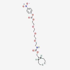 molecular formula C26H34N2O10 B14884493 endo-BCN-PEG4-PNP 