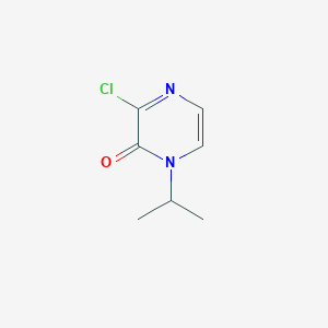 molecular formula C7H9ClN2O B1488450 3-氯-1-异丙基吡嗪-2(1H)-酮 CAS No. 1876695-74-7