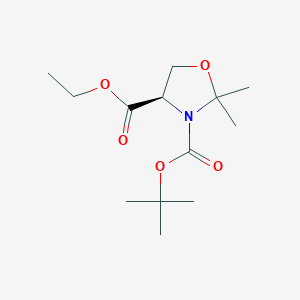 Ethyl (R)-3-Boc-2,2-dimethyloxazolidine-4-carboxylate