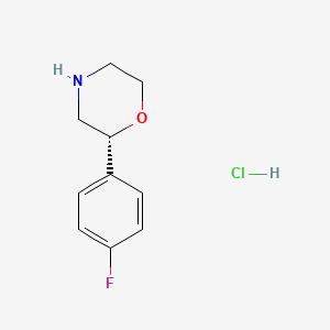 (R)-2-(4-fluorophenyl)morpholine hydrochloride