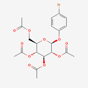 (4-Bromophenyl)-2,3,4,6-tetra-O-acetyl-beta-D-glucopyranoside