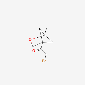 molecular formula C8H11BrO2 B14884739 2-Bromo-1-(1-methyl-2-oxabicyclo[2.1.1]hexan-4-yl)ethanone 