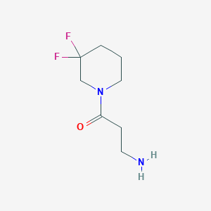 3-Amino-1-(3,3-difluoropiperidin-1-yl)propan-1-one