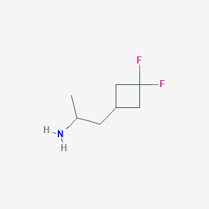 1-(3,3-Difluorocyclobutyl)propan-2-amine