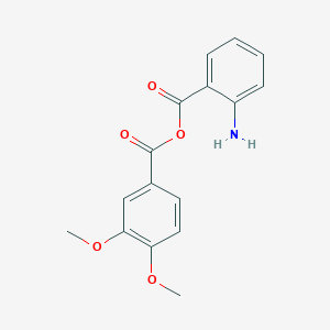 2-Aminobenzoic 3,4-dimethoxybenzoic anhydride