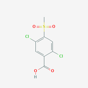 2,5-Dichloro-4-(methylsulfonyl)benzoic acid