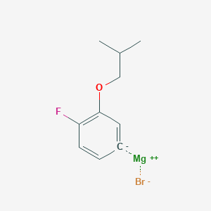 (4-Fluoro-3-i-butyloxyphenyl)magnesium bromide