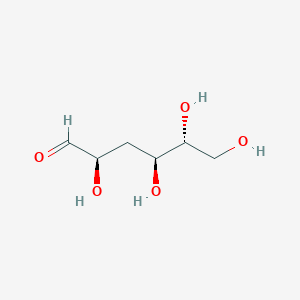 molecular formula C6H12O5 B014885 (2R,4S,5R)-2,4,5,6-四羟基己醛 CAS No. 2490-91-7