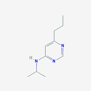 molecular formula C10H17N3 B1488500 N-(propan-2-yl)-6-propylpyrimidin-4-amine CAS No. 1248312-28-8