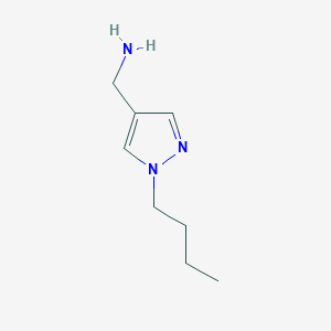 (1-butyl-1H-pyrazol-4-yl)methanamine