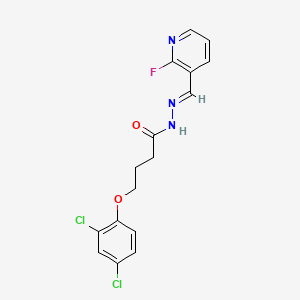 molecular formula C16H14Cl2FN3O2 B14885034 Rad51-IN-8 