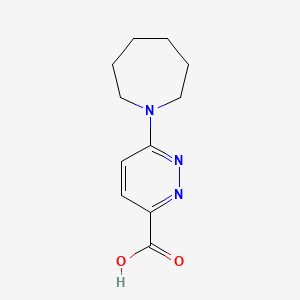 6-(Azepan-1-yl)pyridazine-3-carboxylic acid