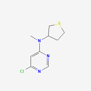 6-chloro-N-methyl-N-(thiolan-3-yl)pyrimidin-4-amine