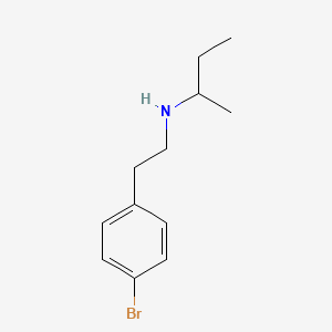[2-(4-Bromophenyl)ethyl](butan-2-yl)amine