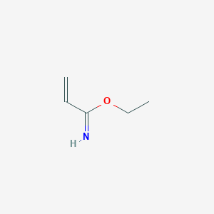 molecular formula C5H9NO B14885074 Ethyl acrylimidate 