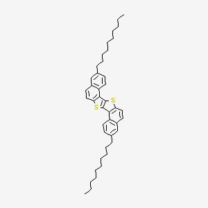 molecular formula C42H52S2 B14885100 S-DNTT-10 [for organic electronics] 