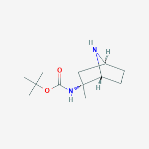 rel-tert-Butyl ((1R,2R,4S)-2-methyl-7-azabicyclo[2.2.1]heptan-2-yl)carbamate