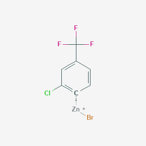 2-Chloro-4-(trifluoromethyl)phenylZinc bromide