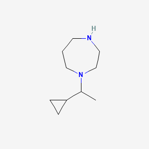 1-(1-Cyclopropylethyl)-1,4-diazepane