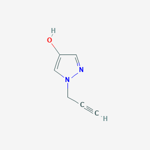 1-(prop-2-yn-1-yl)-1H-pyrazol-4-ol