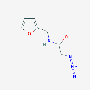 2-azido-N-(2-furylmethyl)acetamide