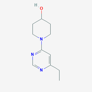 1-(6-Ethylpyrimidin-4-yl)piperidin-4-ol