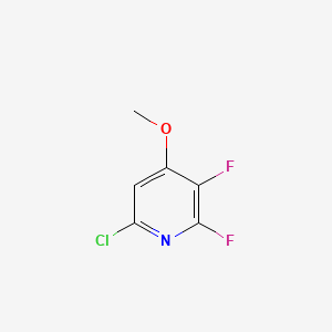 6-Chloro-2,3-difluoro-4-methoxypyridine