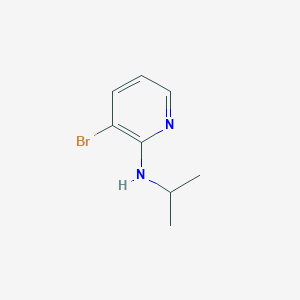 molecular formula C8H11BrN2 B1488554 3-bromo-N-propan-2-ylpyridin-2-amine CAS No. 1289209-15-9
