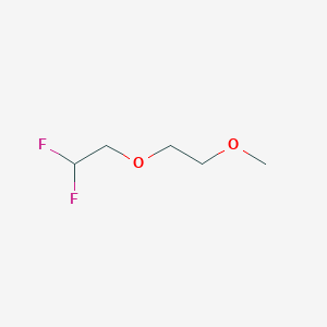 molecular formula C5H10F2O2 B14885591 1-(2,2-Difluoroethoxy)-2-methoxyethane 