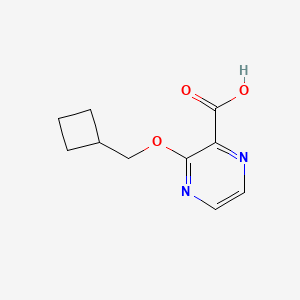 3-(Cyclobutylmethoxy)pyrazine-2-carboxylic acid