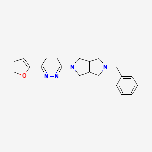 2-Benzyl-5-(6-(furan-2-yl)pyridazin-3-yl)octahydropyrrolo[3,4-c]pyrrole