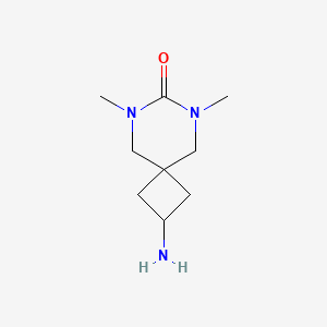 2-Amino-6,8-dimethyl-6,8-diazaspiro[3.5]nonan-7-one