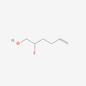 molecular formula C6H11FO B14885767 2-Fluorohex-5-en-1-ol 