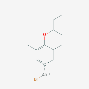 (4-sec-Butyloxy-3,5-dimethylphenyl)Zinc bromide