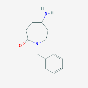 5-Amino-1-benzylazepan-2-one