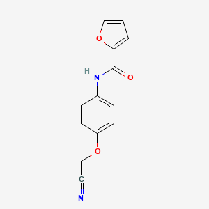 n-(4-(Cyanomethoxy)phenyl)furan-2-carboxamide