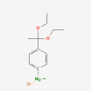 4-(1,1-Diethoxyethyl)phenylmagnesium bromide