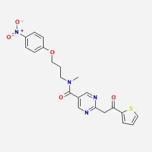 molecular formula C21H20N4O5S B14885934 AChE-IN-22 