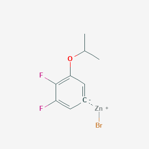 (3,4-Difluoro-5-i-propyloxyphenyl)Zinc bromide