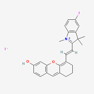 molecular formula C26H25I2NO2 B14886020 ICy-OH 