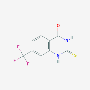 2-Thioxo-7-(trifluoromethyl)-2,3-dihydroquinazolin-4(1H)-one