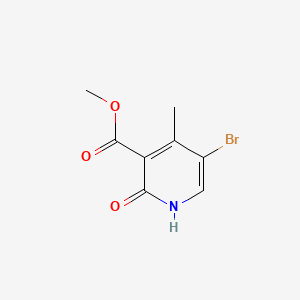 Methyl 5-bromo-4-methyl-2-oxo-1,2-dihydropyridine-3-carboxylate