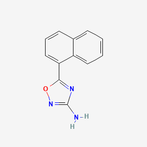 5-(Naphthalen-1-yl)-1,2,4-oxadiazol-3-amine