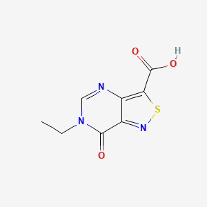 6-Ethyl-7-oxo-6,7-dihydroisothiazolo[4,3-d]pyrimidine-3-carboxylic acid